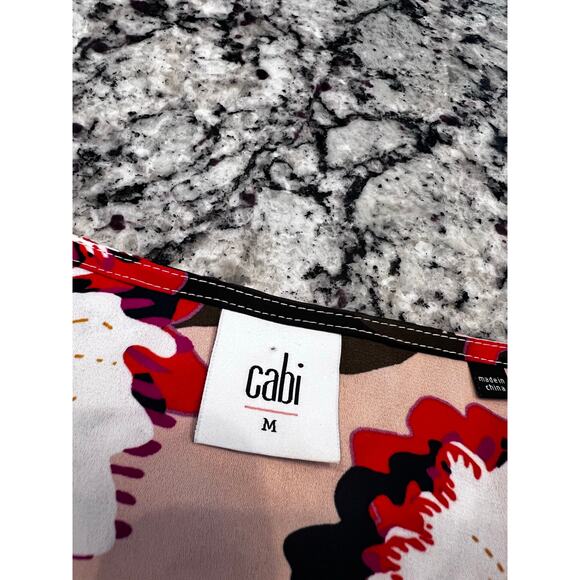 Cabi 5542 hibiscus sleeveless top size M - Picture 5 of 9